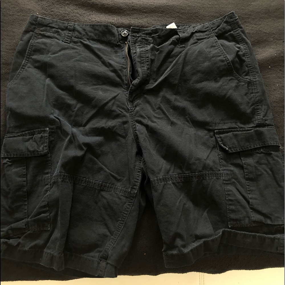 Black Cargo shorts!